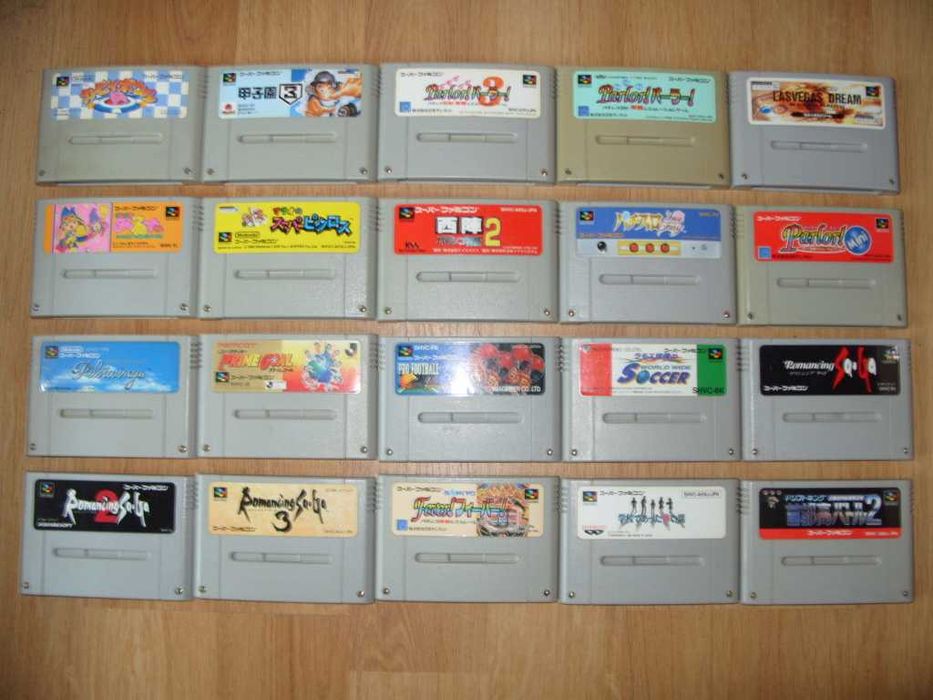 Игри  за Nintendo SNES, Super Nintendo NTSC J формат - 15 € за брой
