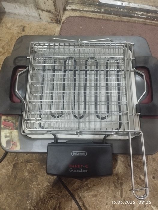 Электрическая гриль барбекю