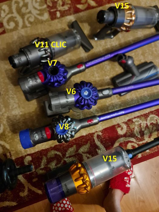 curatare profesionala aspirator dyson v6,,7,8,10,11,12 15 cu dysplay