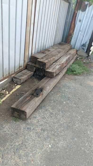 Продам шпалы б.у в хорошем состоянии