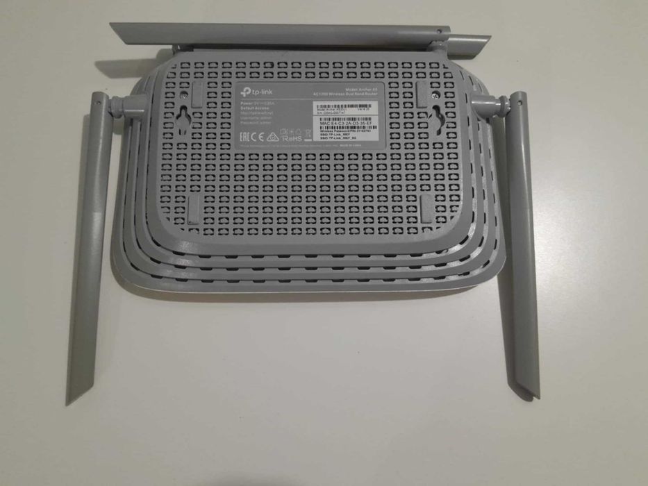 Wi-Fi рутер tp-link Model: Archer A5 AC1200 Dual Band Router