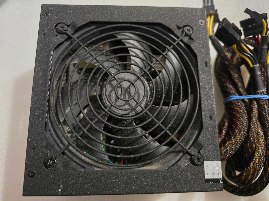 Sursa PC nJoy Ayrus 450, 450W (Peak 500W), ATX 12V v2.3, Eficienta 80 Plus, PFC Pasiv