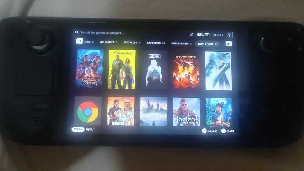 mini dock TV  si husa grip -accesorii bonus pt Steam Deck