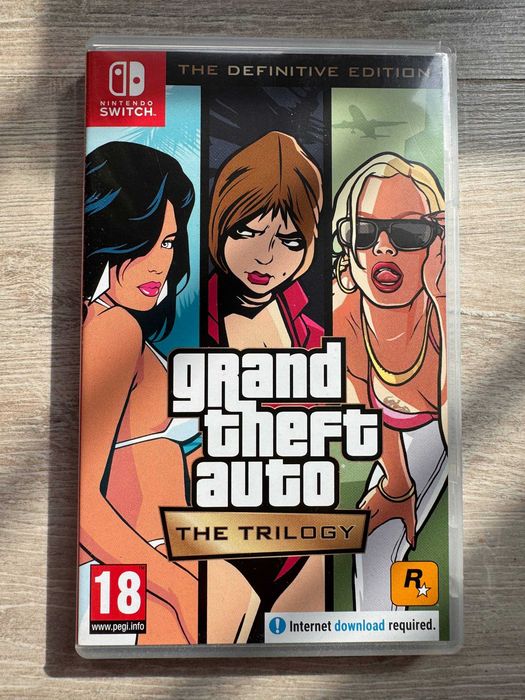 Grand Theft Auto: The Trilogy за Nintendo Switch – отлично състояние