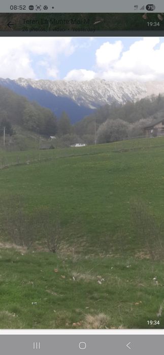 Teren la munte superb Ciocanu Dambovicioara