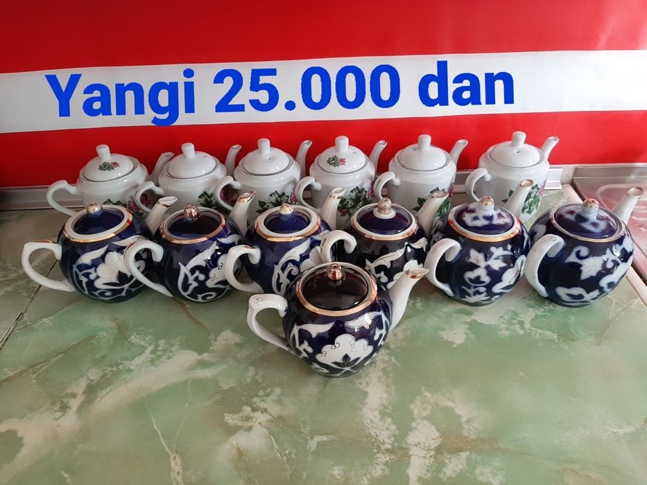 Yangi va b/u choynaklar har xil