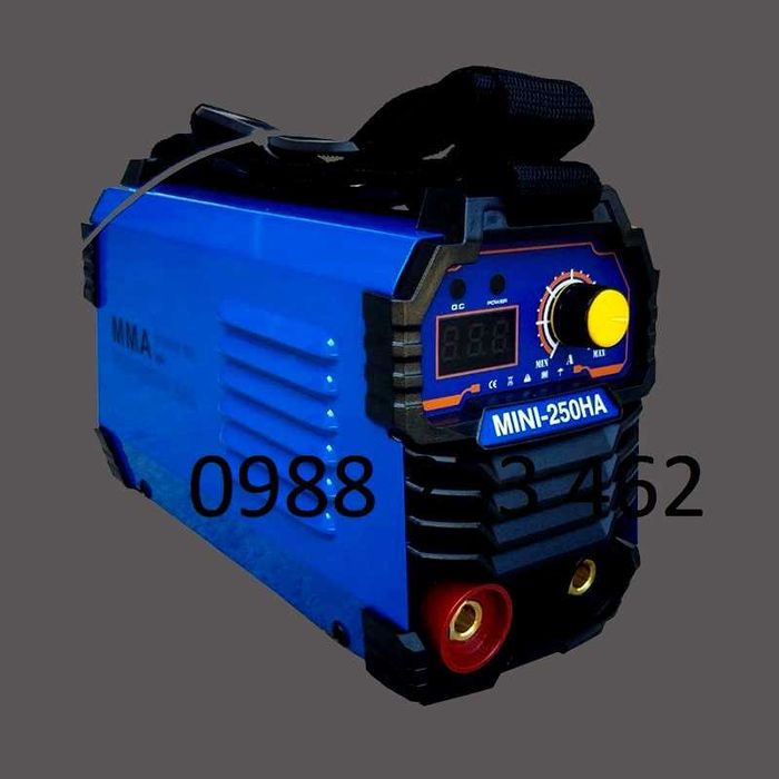250А МАХ Мини 2,5 кг Електрожен инверторен с дисплей НА