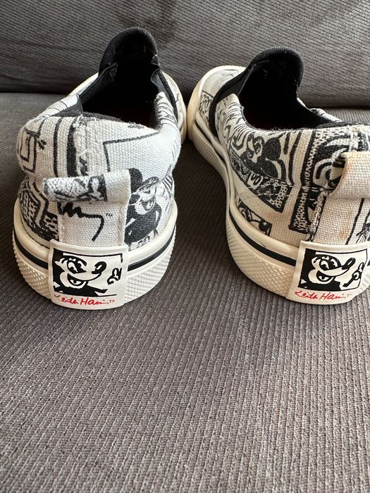 Гуменки H&M Keith Haring, размер 31