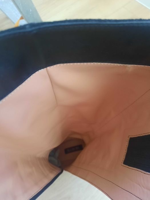 Cizme lungi Musette piele