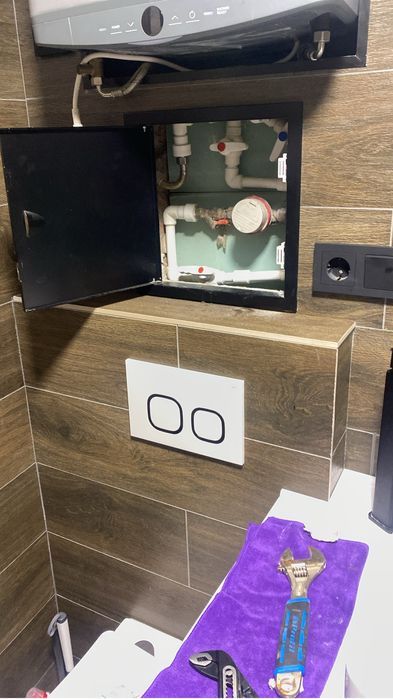 Сантехника.  Работа.