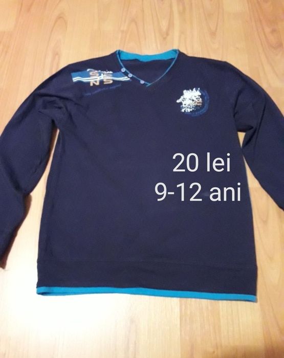 Bluză băieți pentru 9-12 ani