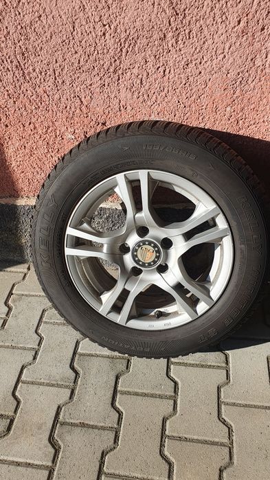 Jante aluminiu 195/65/15 Vw Audi anvelope iarna DOT 2022