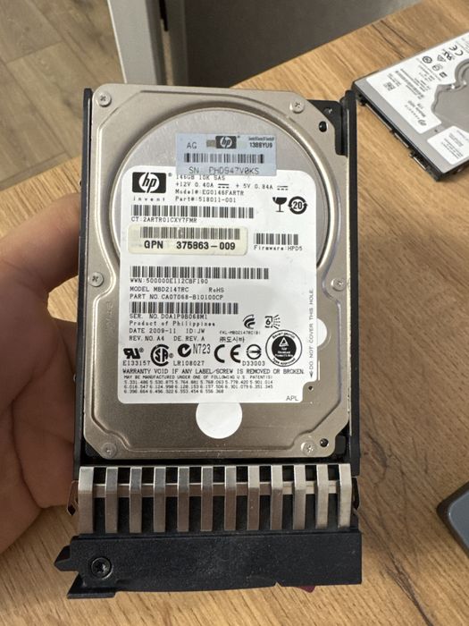 Серверный HDD HP