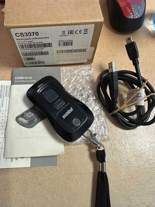 Zebra CS3070 Bluetooth баркод скенер – безжичен, с памет, отличен