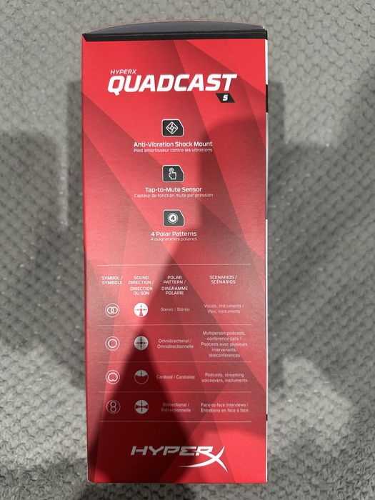 Microfon HyperX QUADCASTs