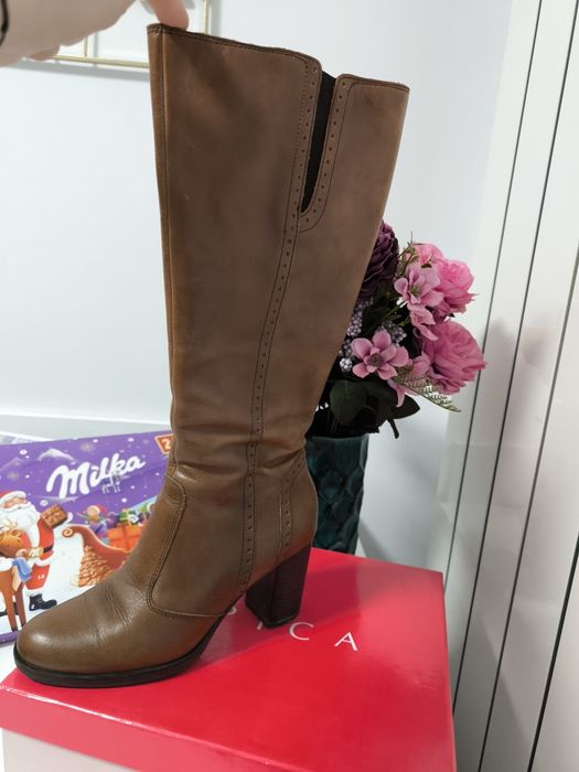 Cizme din piele naturala Benvenutti