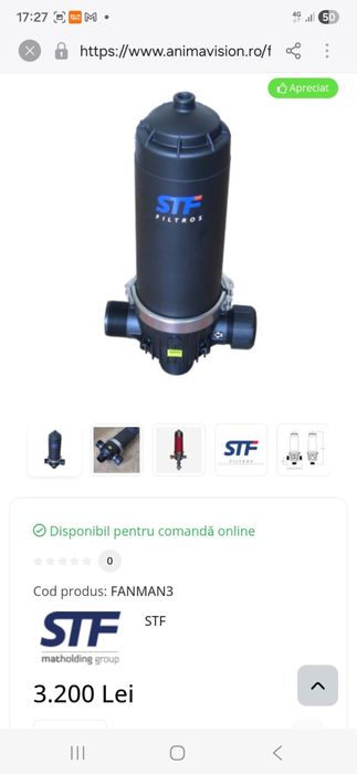 Vand filtru apa STF
