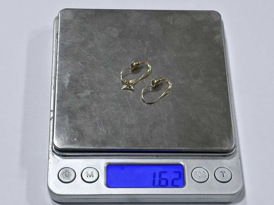 Дамски златни обеци 14К 585 / 1,62 гр.