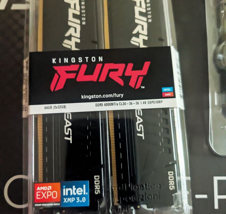 kit Ryzen 9 9950X3D + X870E + 64GB DDR5 6000 CL30