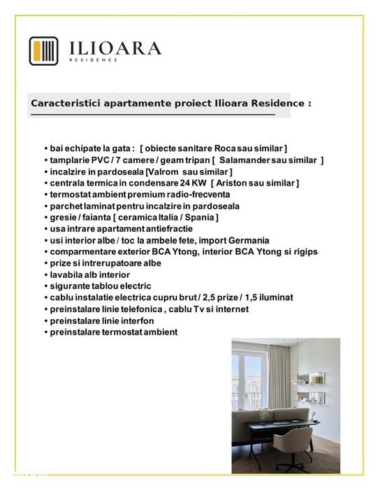 2 camere, 49 mp, 500 m metrou Nicolae Grigorescu (Ilioara), Park Lake