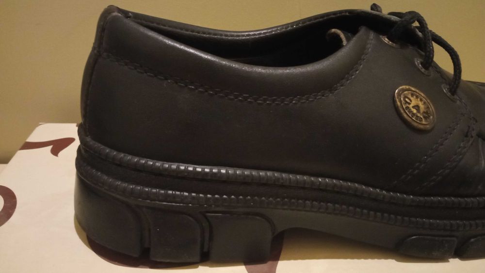 Италиански мъжки обувки естествена кожа №40