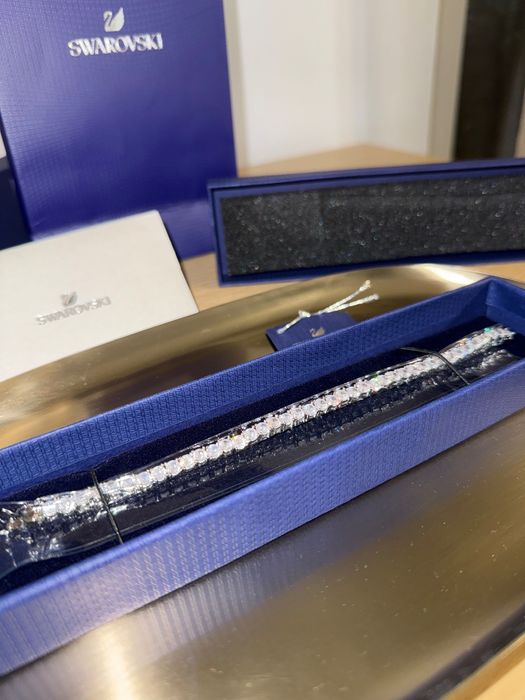 Bratara Swarovski tennis matrix 17.5 cm model 2024