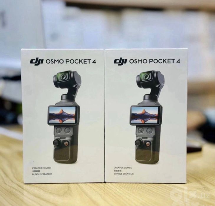 DJI Osmo Pocket 4 и 4P 4K — Standard / Vlog Combo