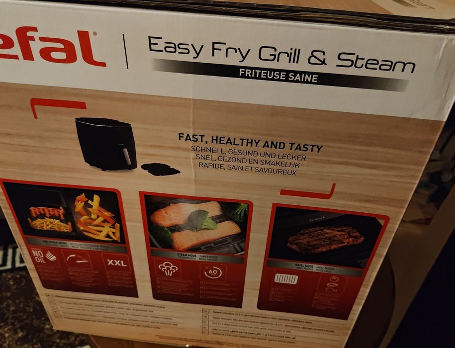 Tefal EasyFry Grill & Steam air fryer FW201815 6.5L15