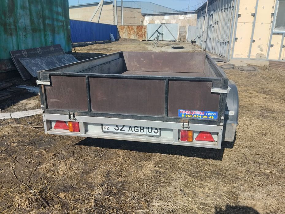 Прицеп двухостный  новый