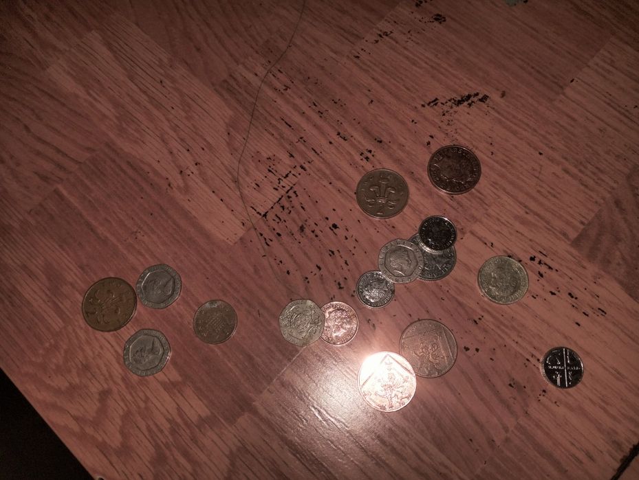 Monede vechi Penny Anglia