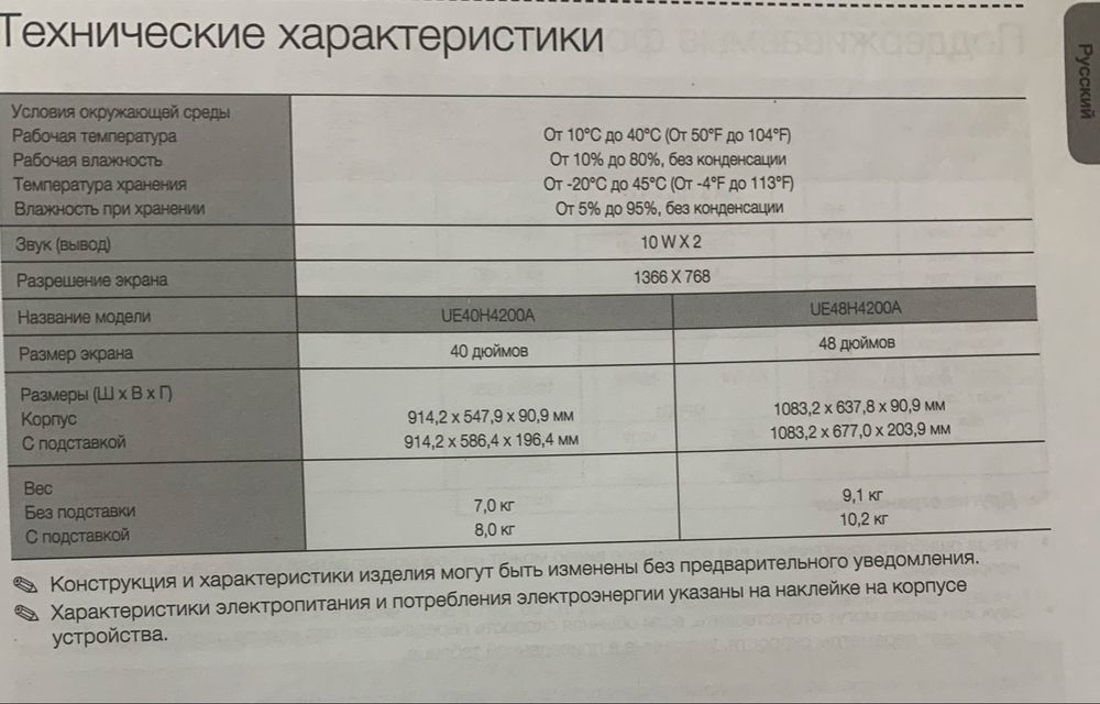 Телевизор Самсунг