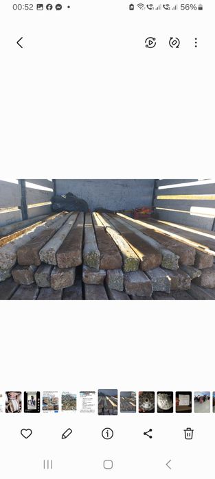 Stîlpi șpalieri șeranpoi de vânzare de beton și metalici zincați