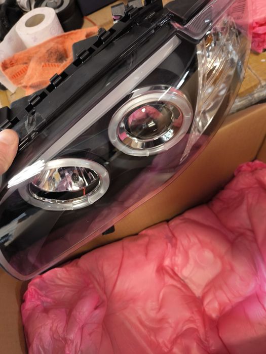 Фарове БМВ 1  Е81 Е82 Е87 Е88 ЛЕД Нови Тунинг BMW E87 E82 LED Angle ey