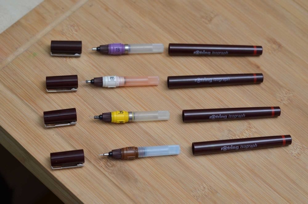 Linere Rotring pentru desen in tus