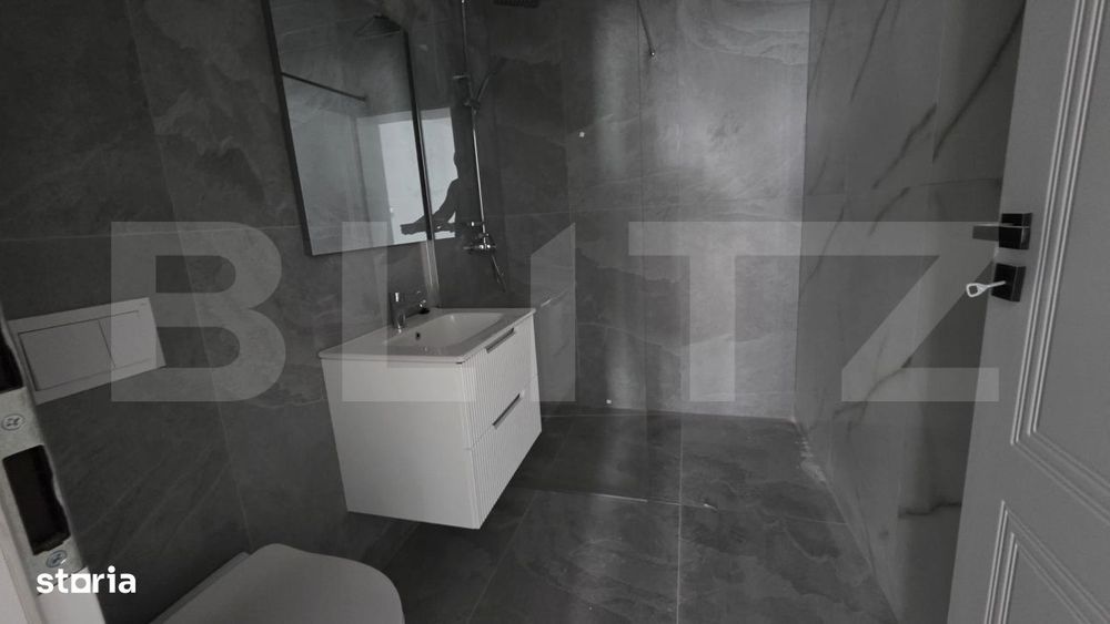 Apartament 2 camere, 48,60 mp, in bloc nou, zona de nord — fotografia 3