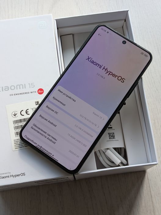 Xiaomi 15 512 gb Ram 16 5G global