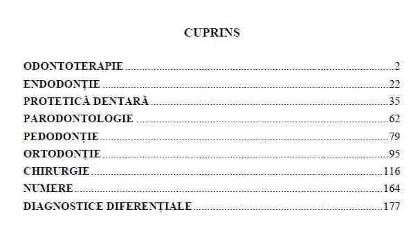 Rezumate rezidentiat medicina dentara 2025