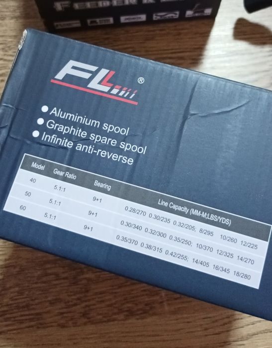 SET 2 Mulinete Feeder  FL LF5000 9+1 Rulmenti