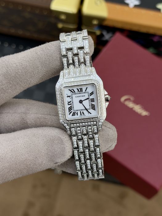 Cartier Panthere Ice Out 27mm