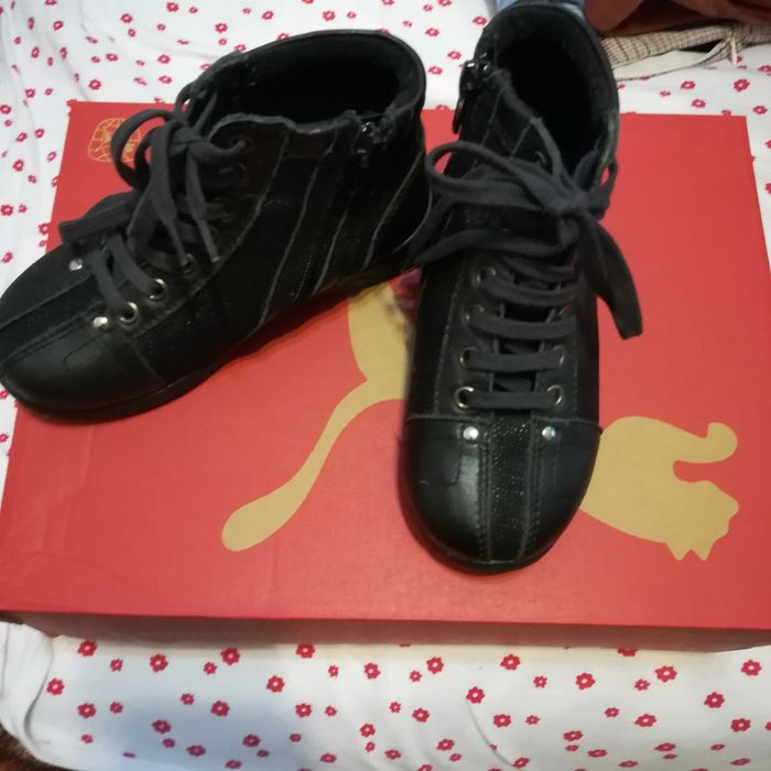 Ghete piele pt fetite