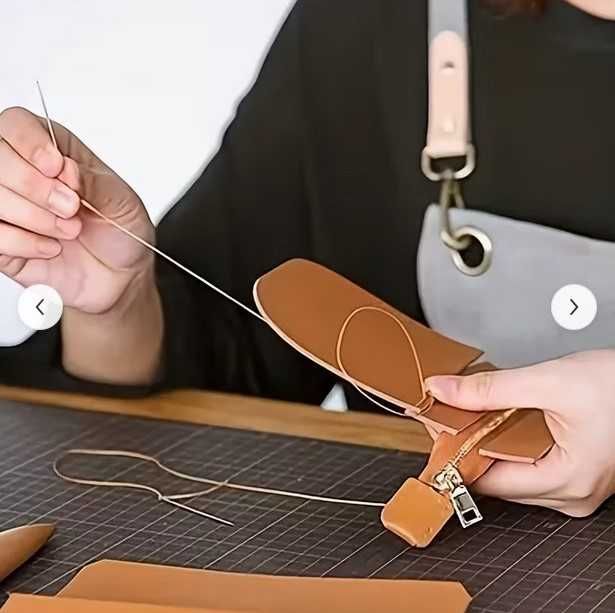 Комплект восъчни конци за кожа 0.8мм