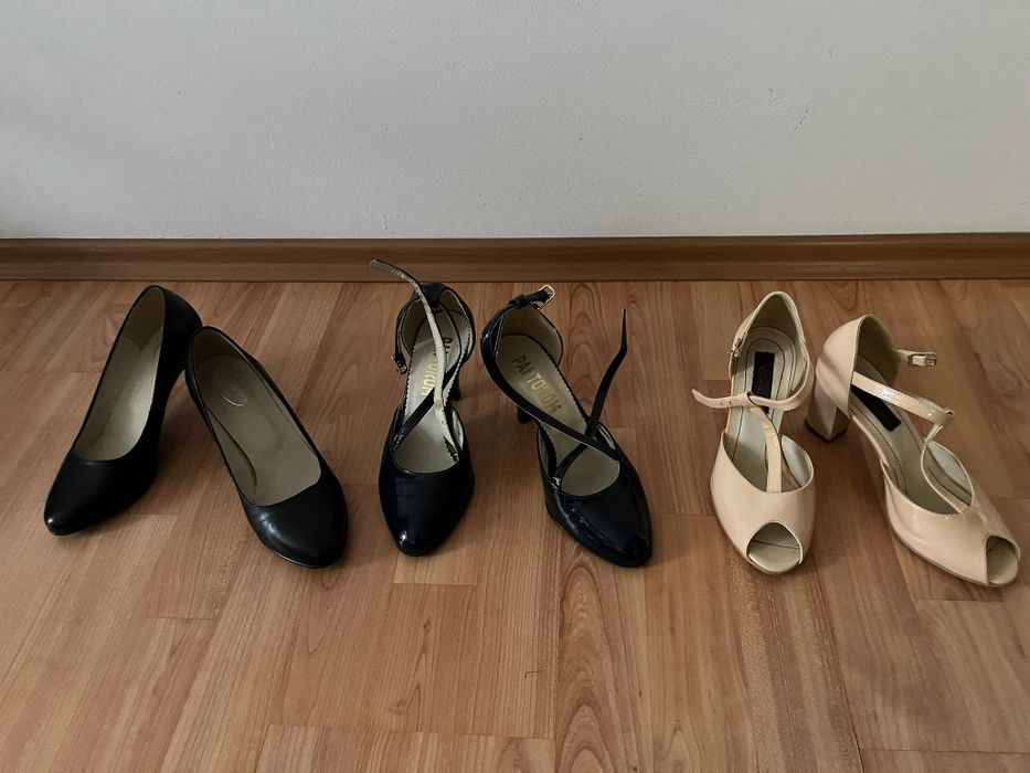 Pantofi piele   dama