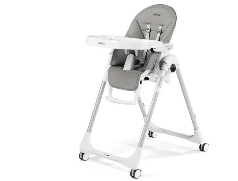 Scaun de masa Peg Perego Prima Pappa Zero Follow Me, Gri , bebe