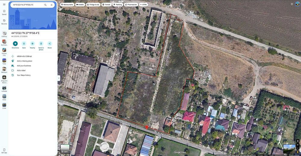 Teren intravilan 9150mp Soseaua Sloboziei/Str. Dr. Ing. Ciulinaru Ion