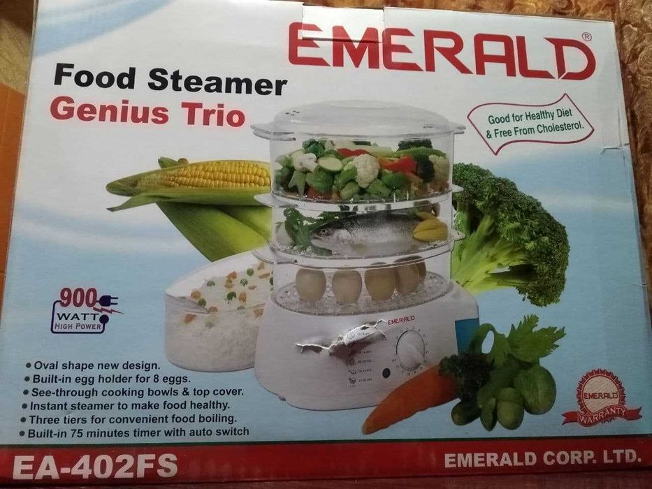 Электро пароварка Emerald