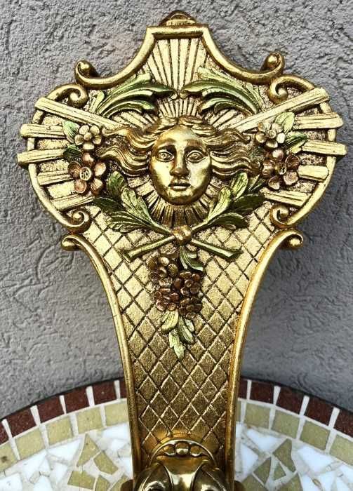 Impozant suport lumanari-Franklin Mint-Franta