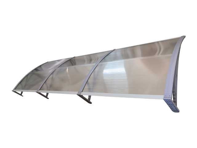 360Х120 НАВЕС КОЗИРКА СЕННИК поликарбонат тъмен или светъл