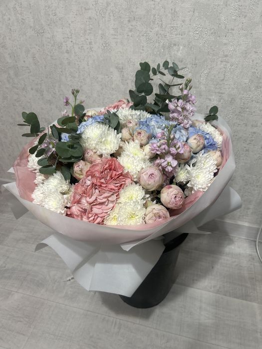 Цветы большой букет