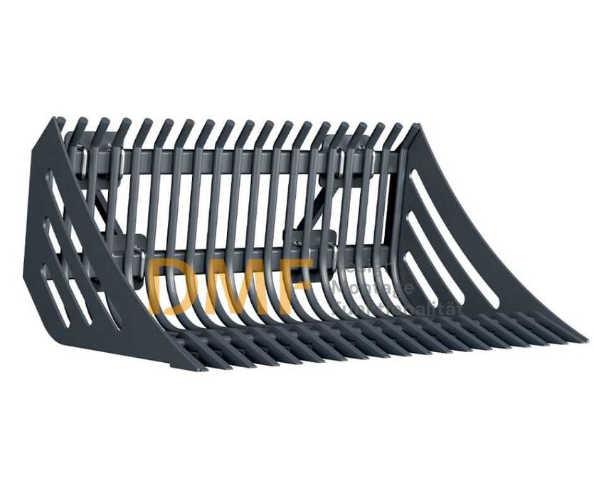 Каменна кофа за трактор и челен товарач