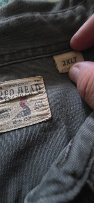 Американски мъжки ризи деним Red Head